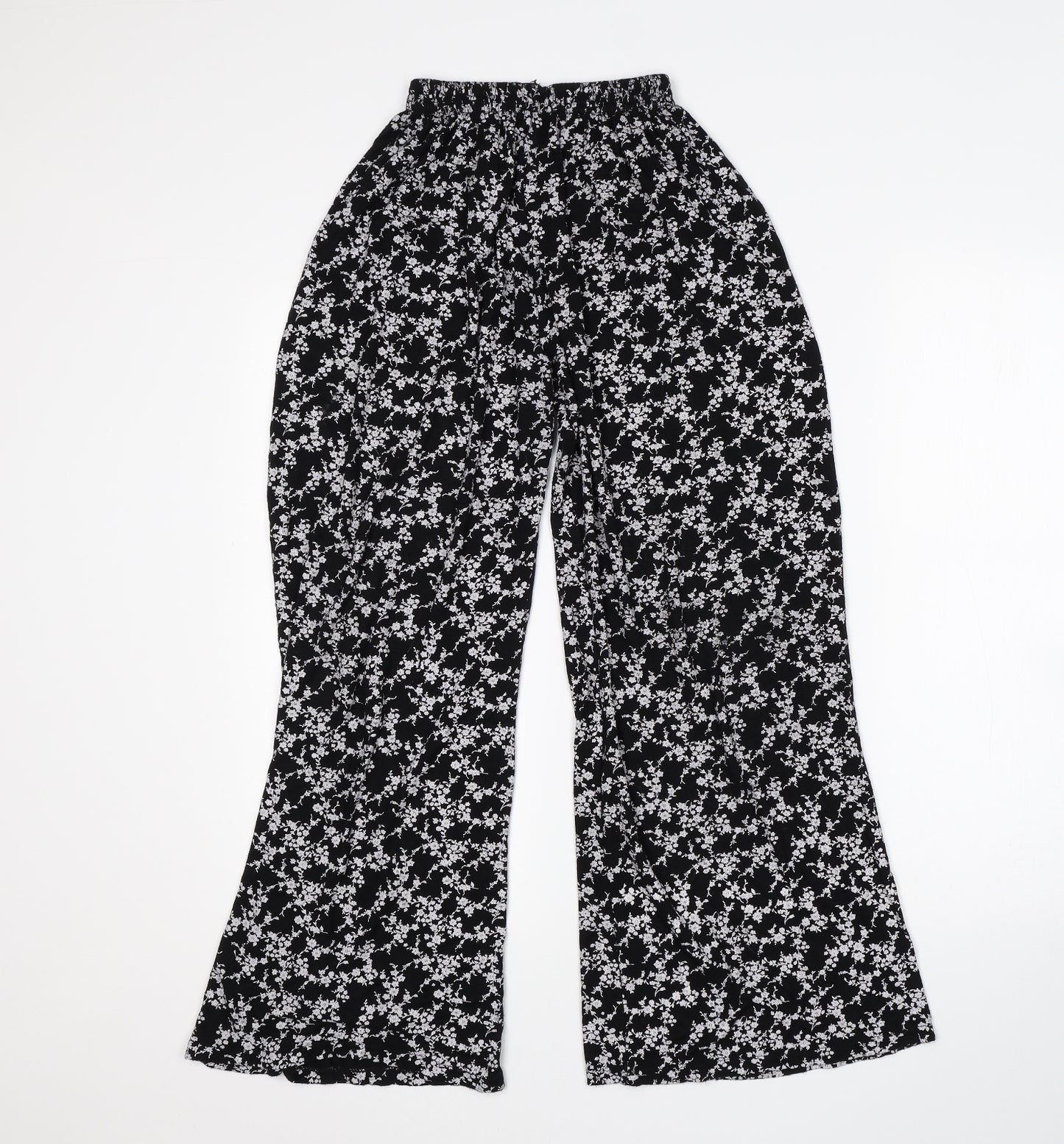 Preworn Womens Multicoloured Floral  Harem Trousers Size S L25 in