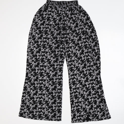 Preworn Womens Multicoloured Floral  Harem Trousers Size S L25 in