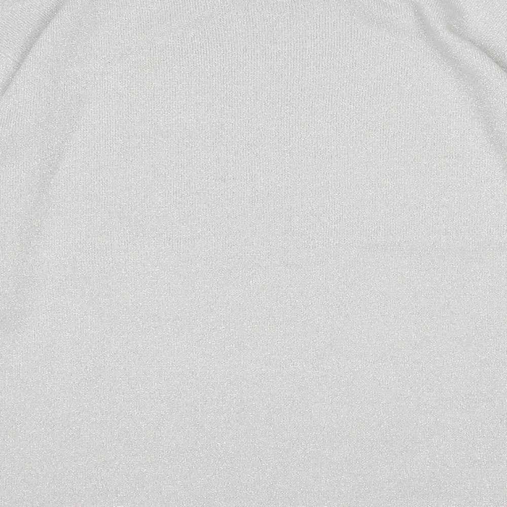 Bonmarché Womens Silver   Pullover Jumper Size L