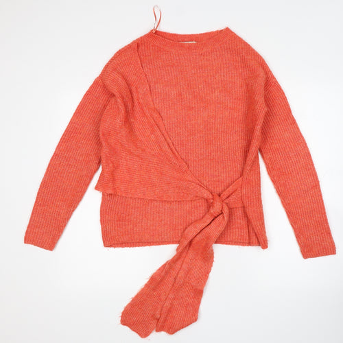 NEXT Womens Orange   Pullover Jumper Size 8