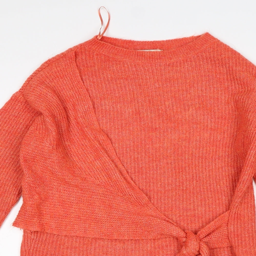NEXT Womens Orange   Pullover Jumper Size 8