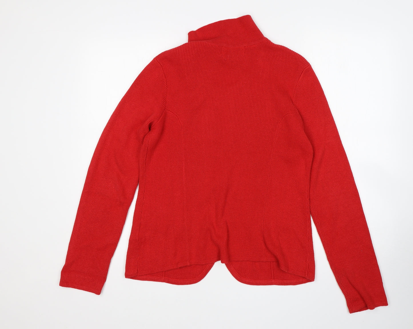 bpc Womens Red   Cardigan Jumper Size 10