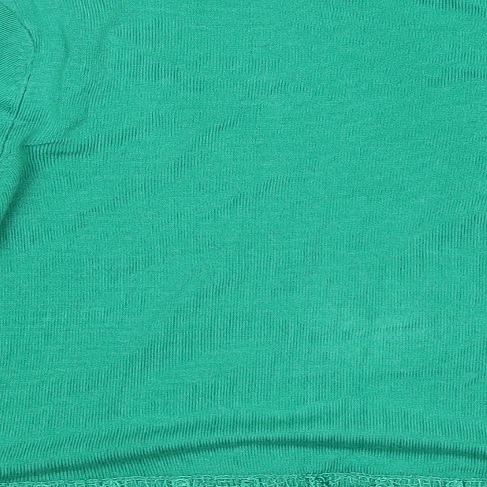 M&Co Womens Green   Cardigan Jumper Size 10