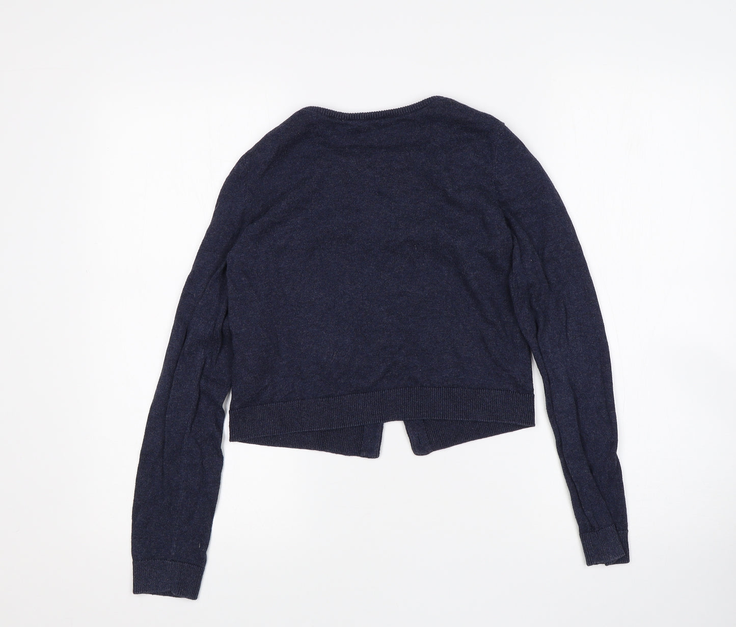 H&M Girls Blue   Cardigan Jumper Size 9-10 Years