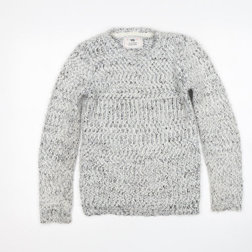 YD Girls Grey   Pullover Jumper Size 10-11 Years