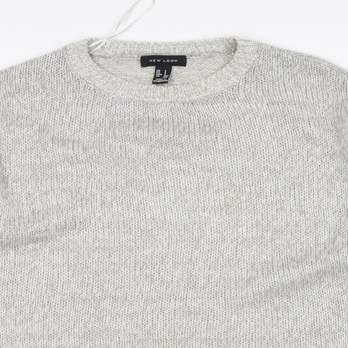 New Look  Womens Grey   Pullover Jumper Size S
