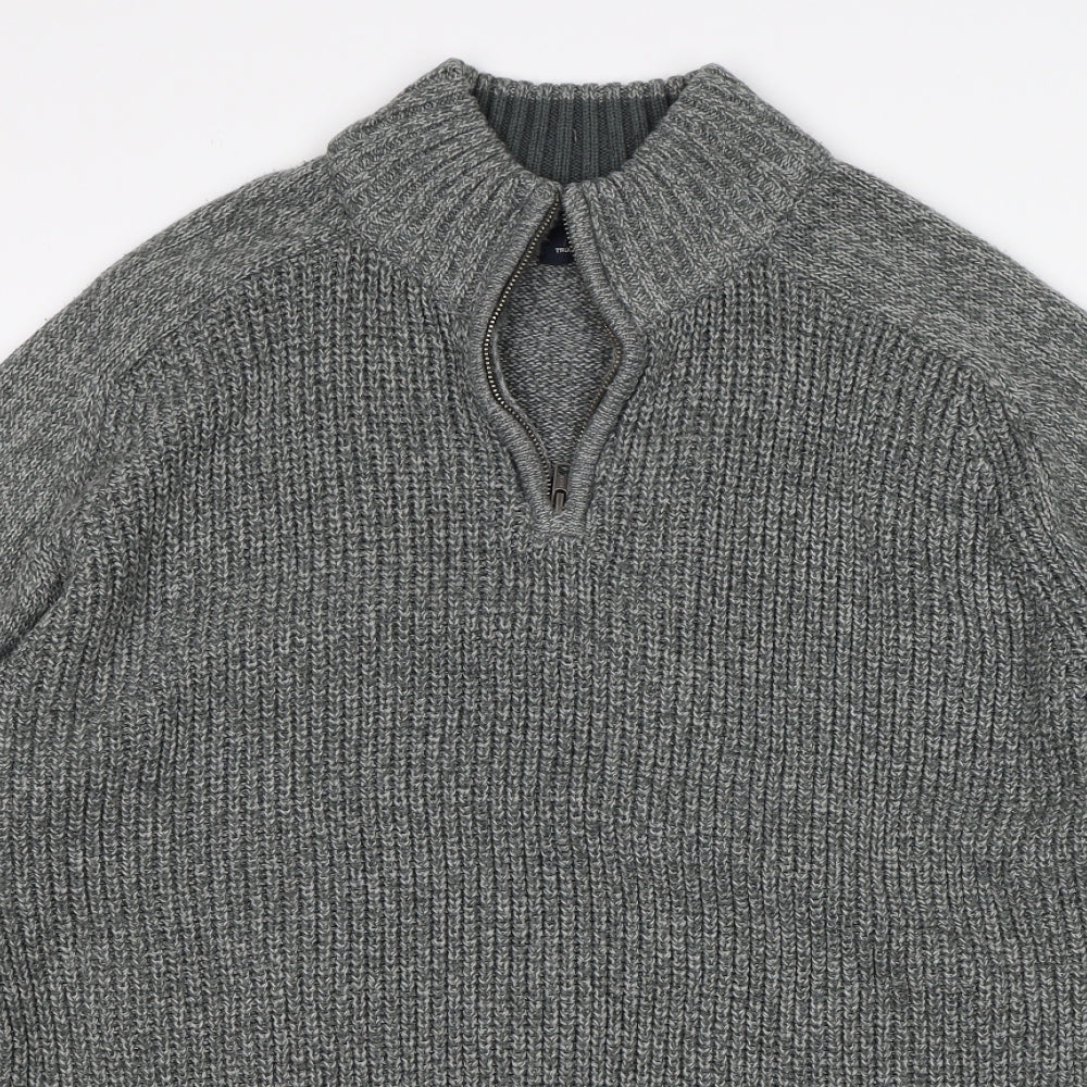 Matalan Mens Grey   Pullover Sweatshirt Size XL