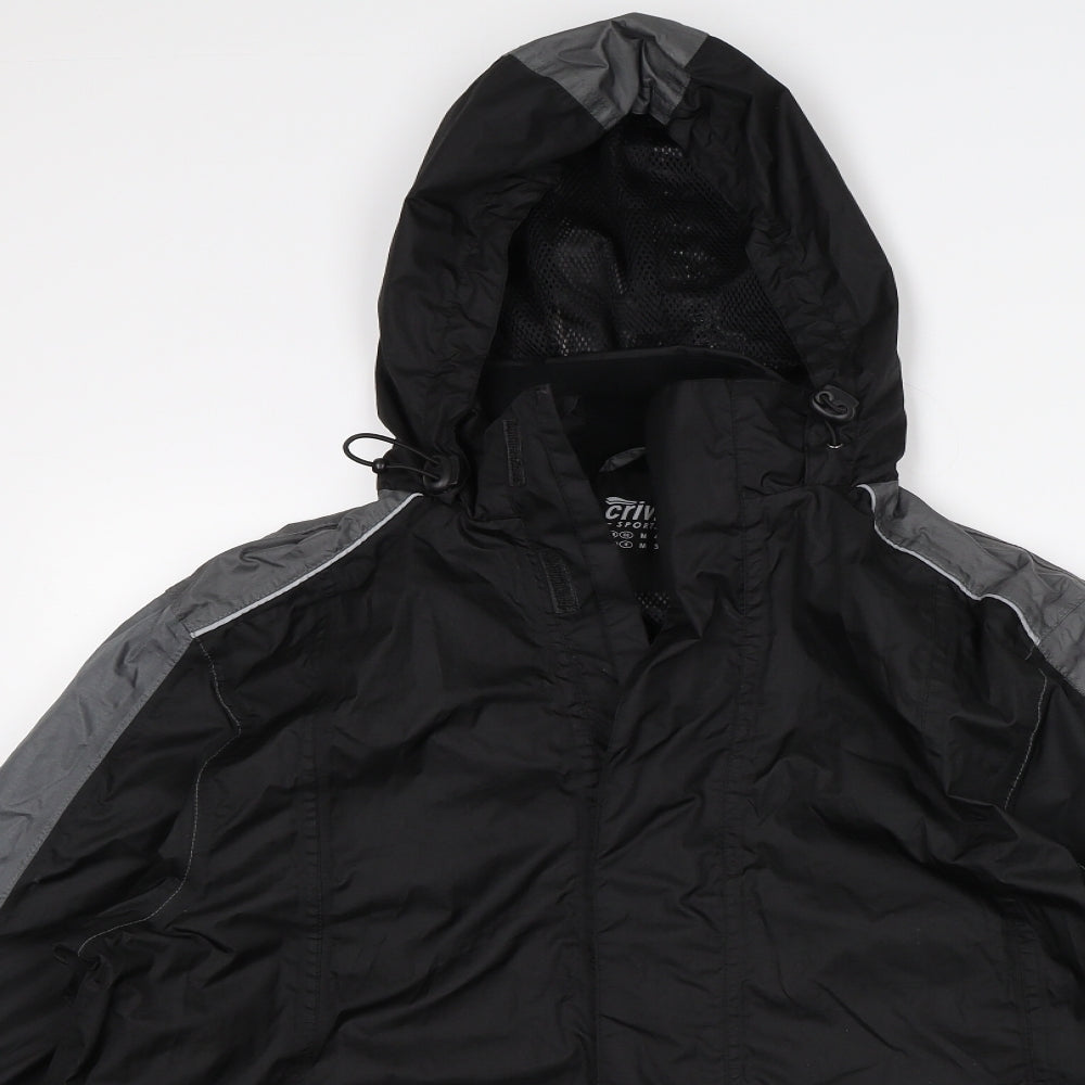 Crivit Mens Multicoloured   Rain Coat Coat Size M