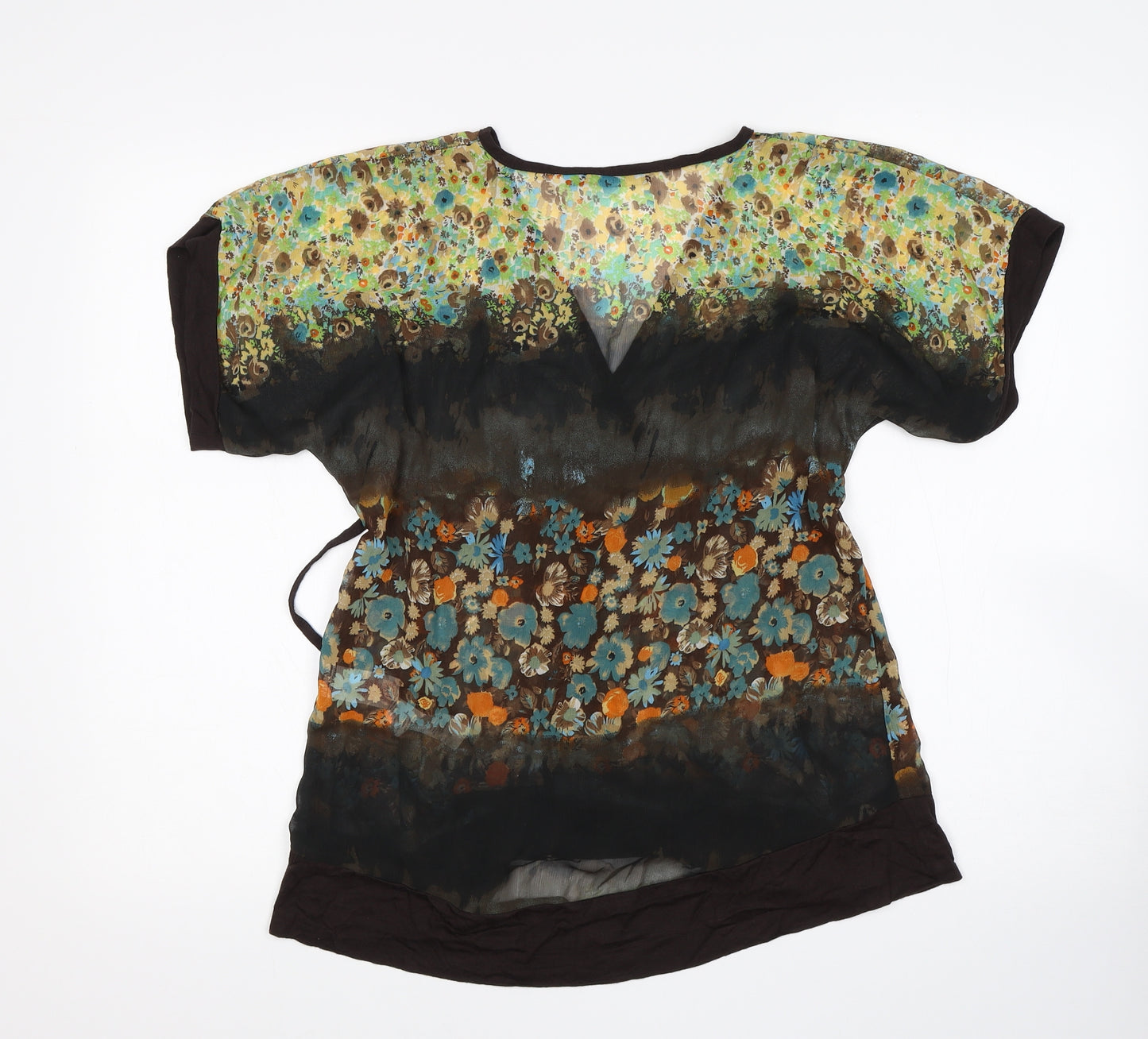 Atmosphere Womens Multicoloured Floral  Basic Blouse Size 10