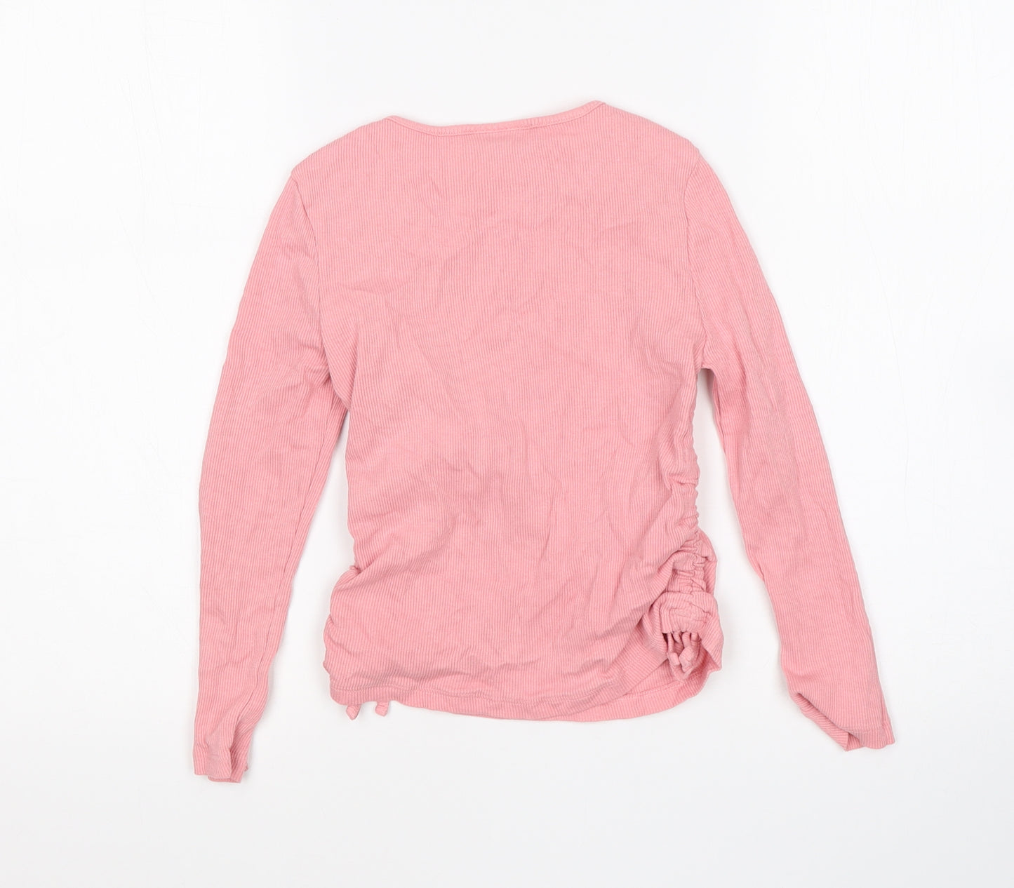 Matalan Girls Pink   Basic T-Shirt Size 7 Years