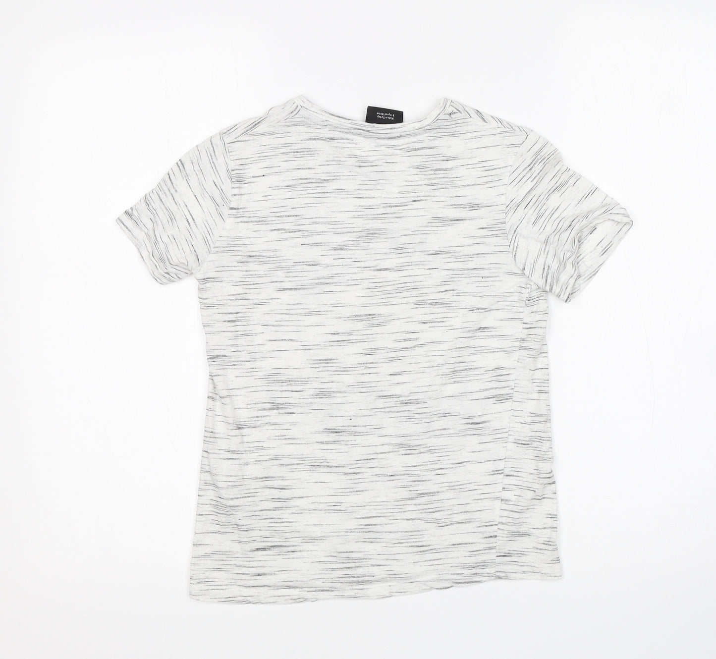 YD Girls Grey   Basic T-Shirt Size 8-9 Years