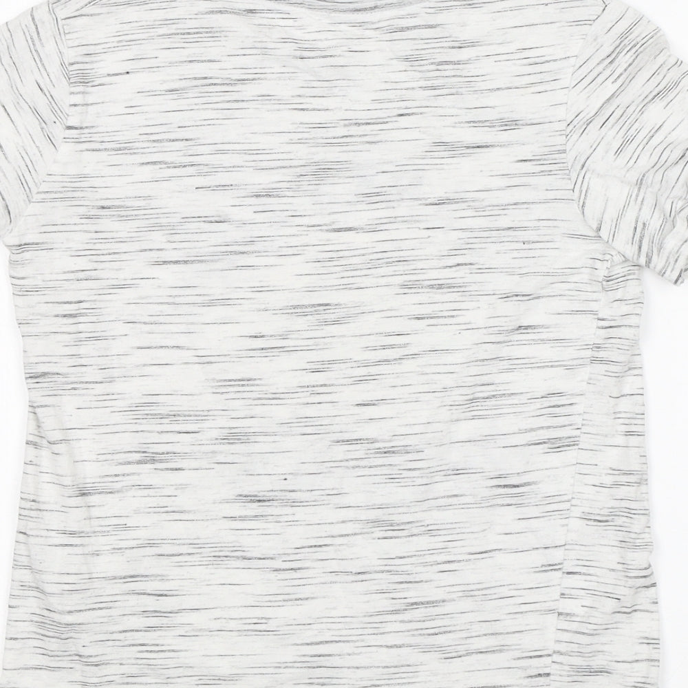 YD Girls Grey   Basic T-Shirt Size 8-9 Years