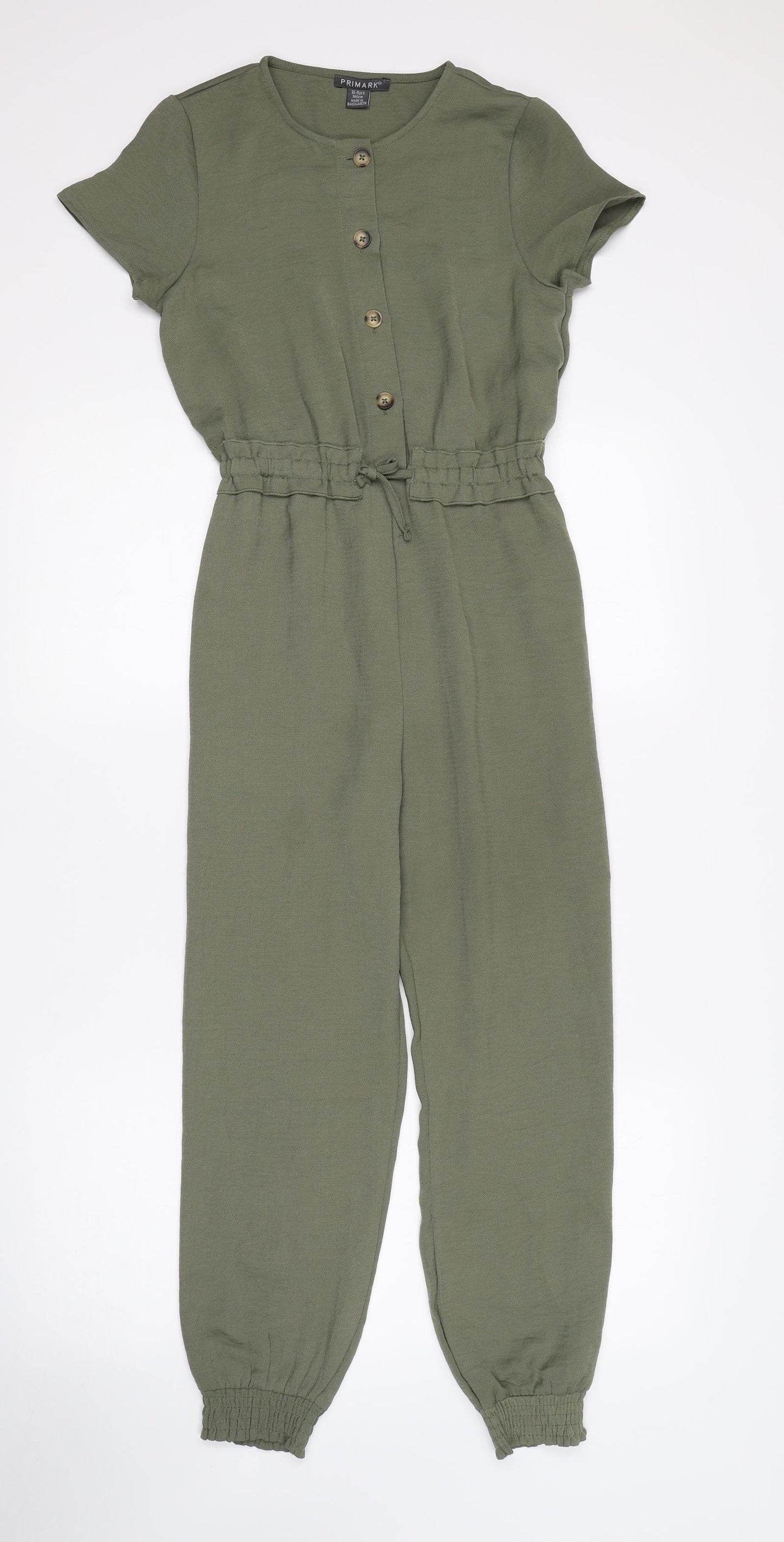 Primark Girls Green   Jumpsuit One-Piece Size 10-11 Years