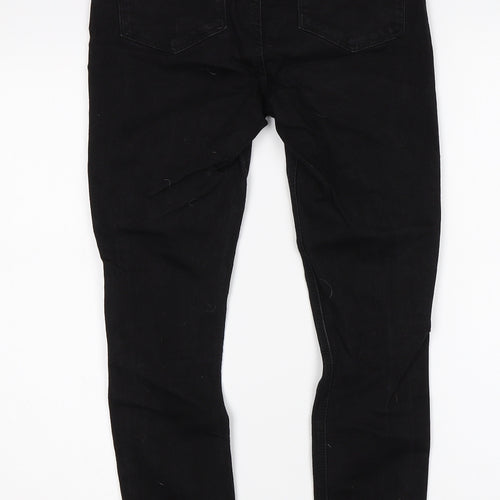Denim Co Womens Black   Skinny Jeans Size 8 L25 in