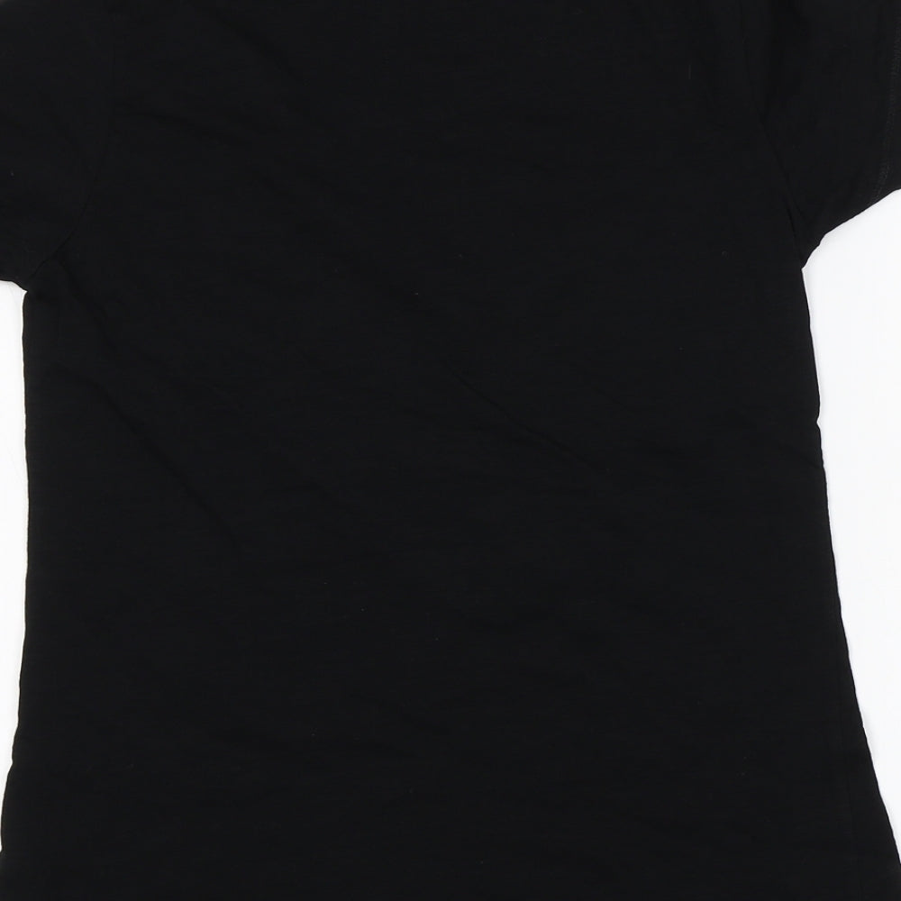 Atmosphere Womens Black   Basic T-Shirt Size 12