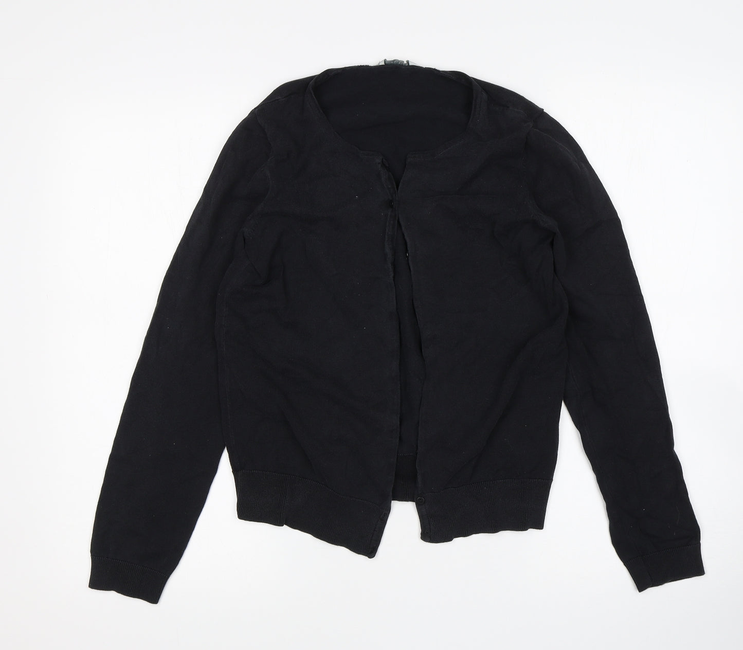 BHS Womens Black   Cardigan Jumper Size 12