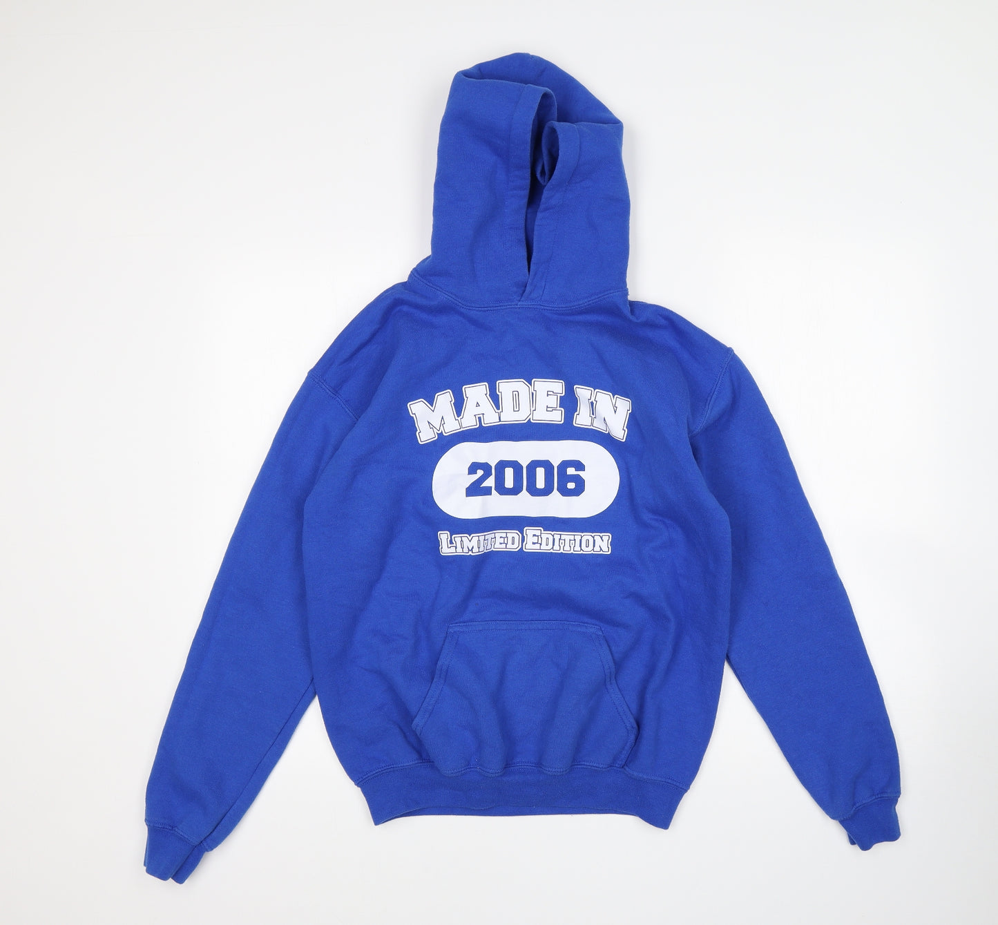 Gildan Boys Blue   Pullover Hoodie Size XL  - Made In 2006