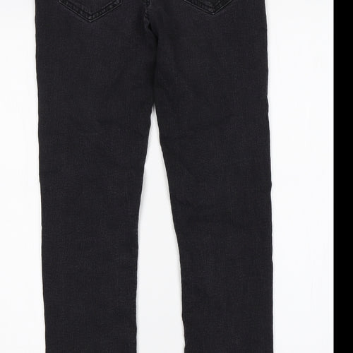 Bluezoo Boys Black  Cotton Skinny Jeans Size 14 Years  Regular