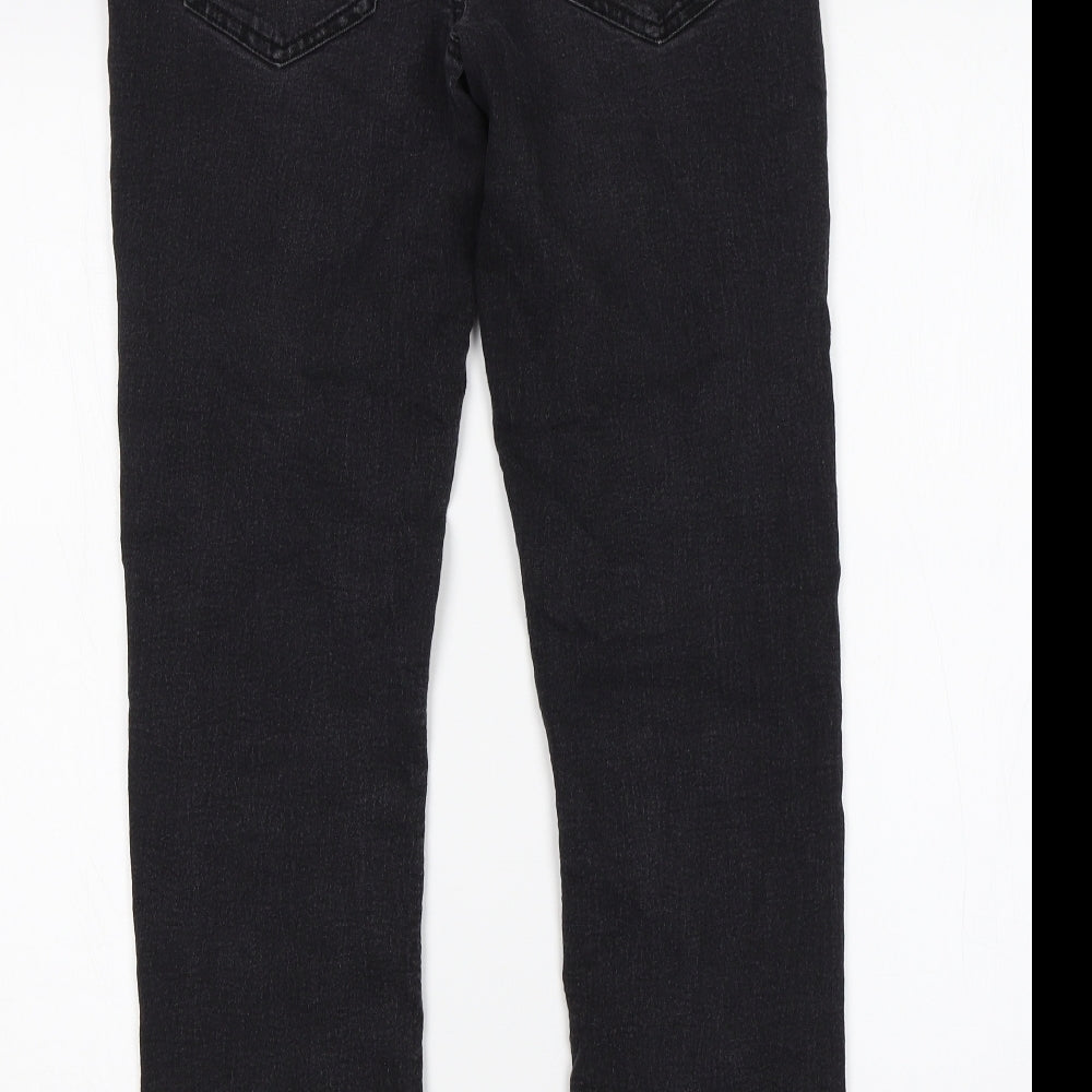 Bluezoo Boys Black  Cotton Skinny Jeans Size 14 Years  Regular