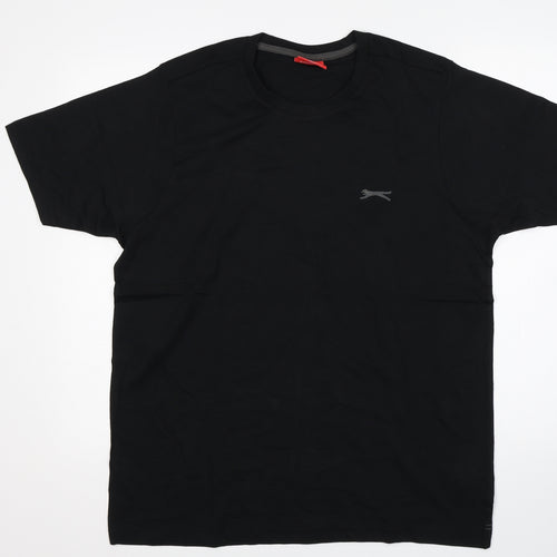 Slazanger  Mens Black    T-Shirt Size L