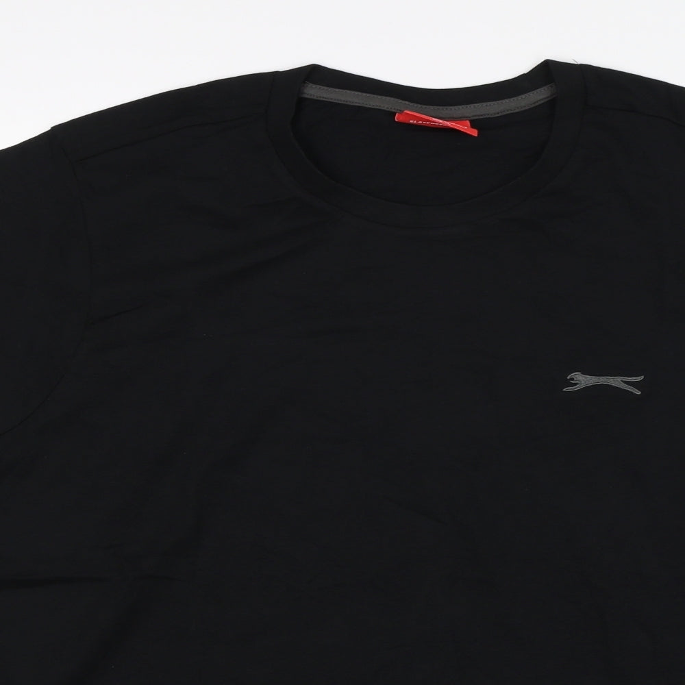 Slazanger  Mens Black    T-Shirt Size L