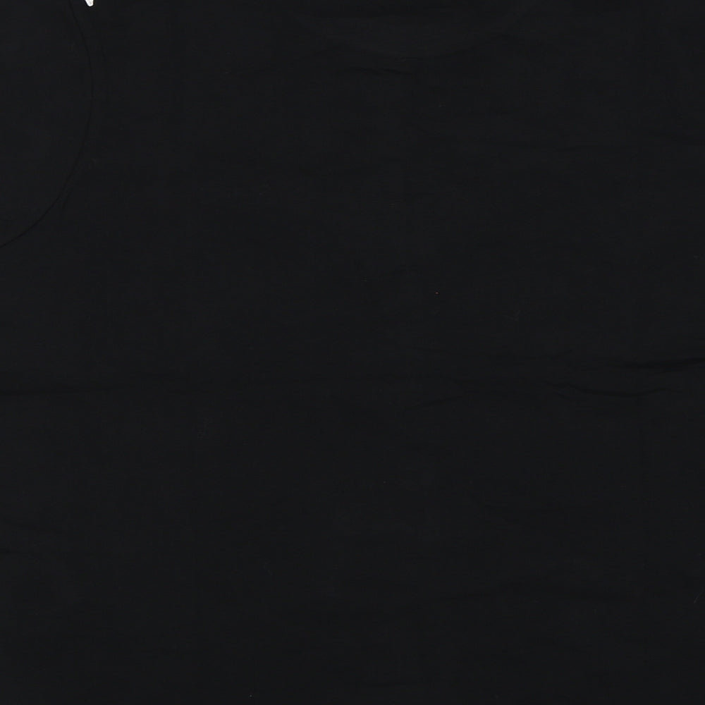 Slazanger  Mens Black    T-Shirt Size L