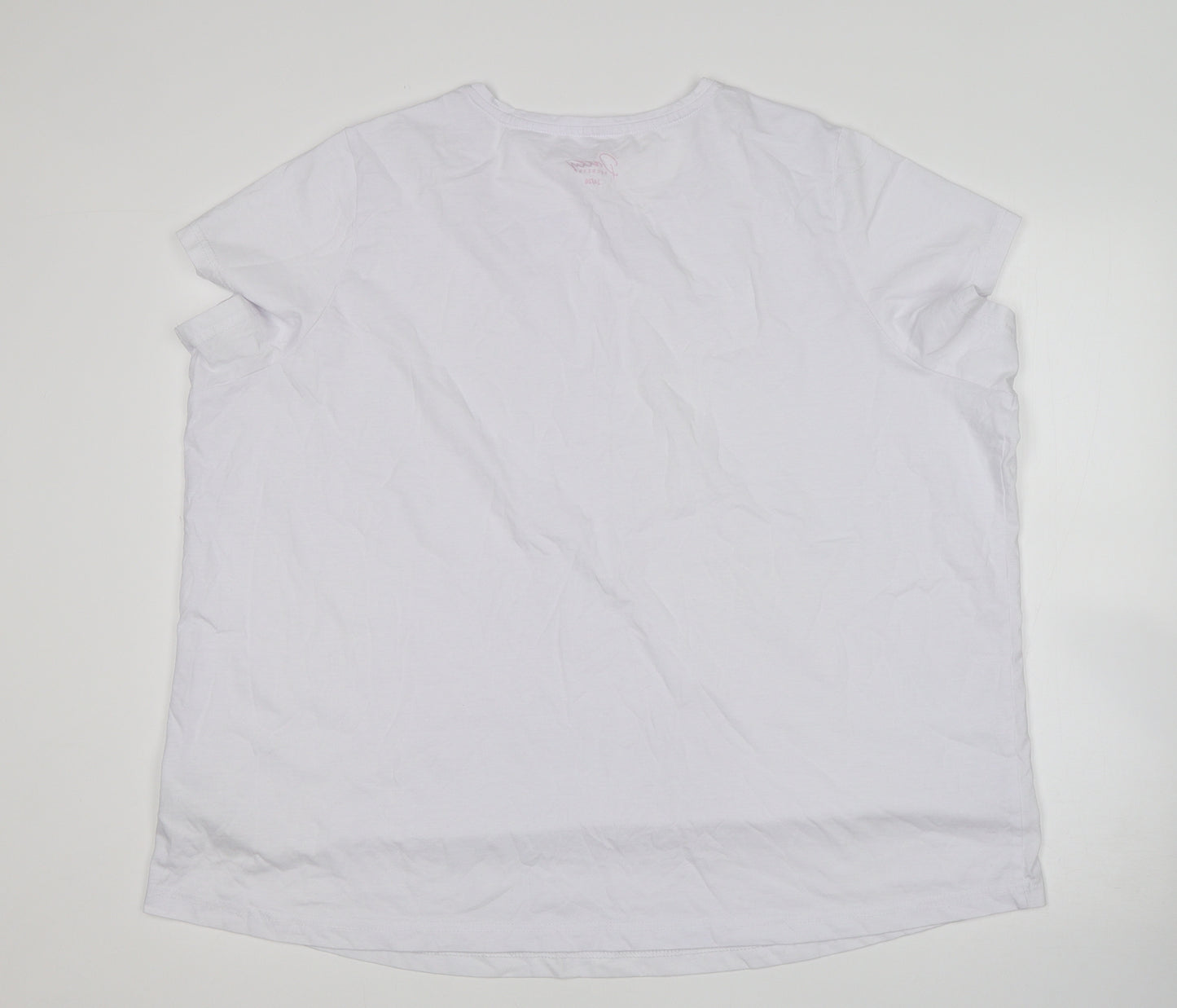 Pretty Secrets Womens White   Top Pyjama Top Size 24