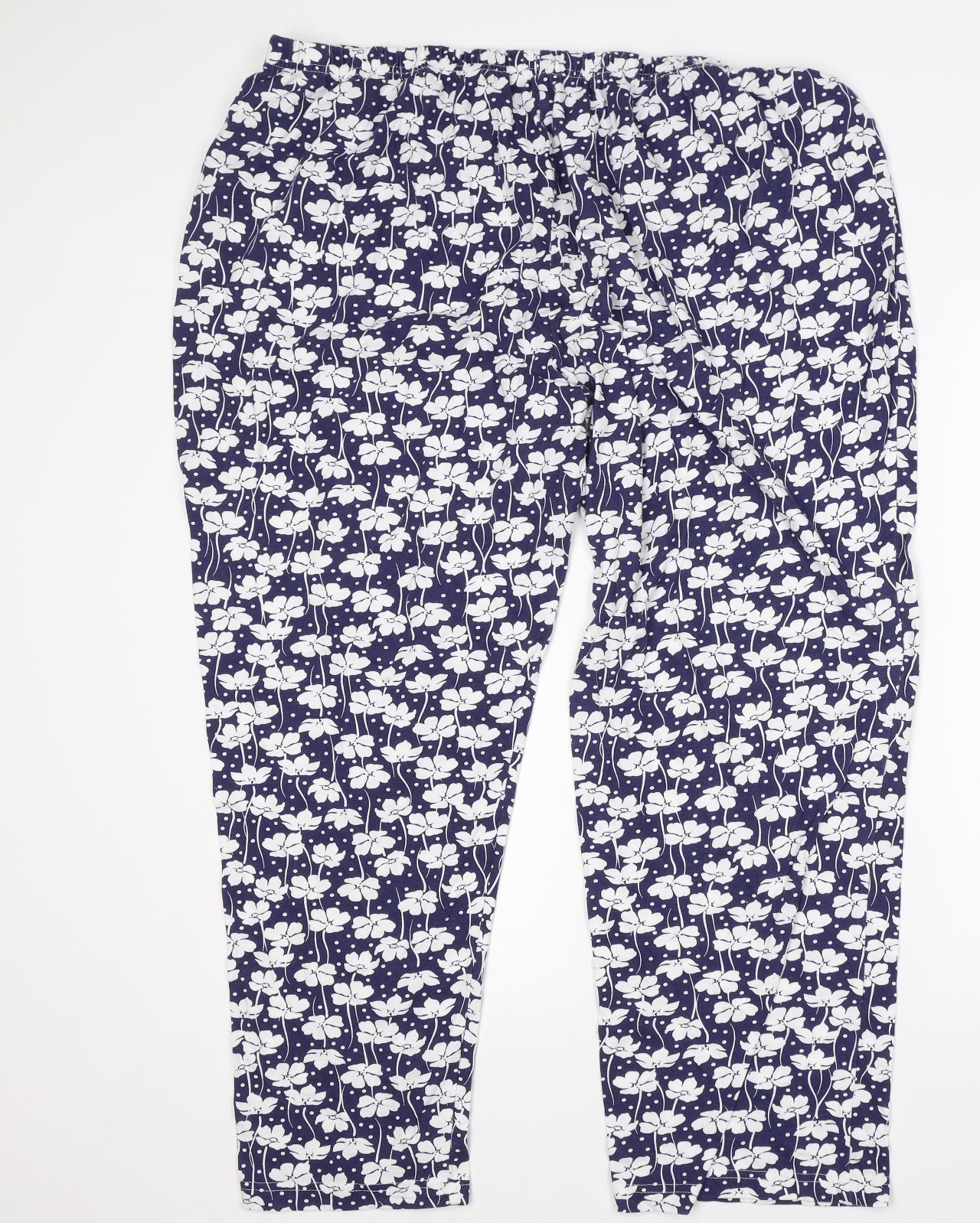 Preworn Womens Multicoloured Floral   Pyjama Pants Size 24