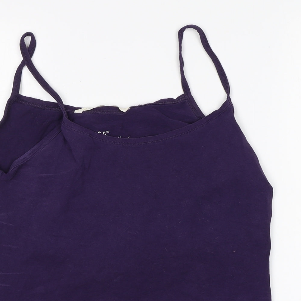 H&M Womens Purple   Basic Tank Size L