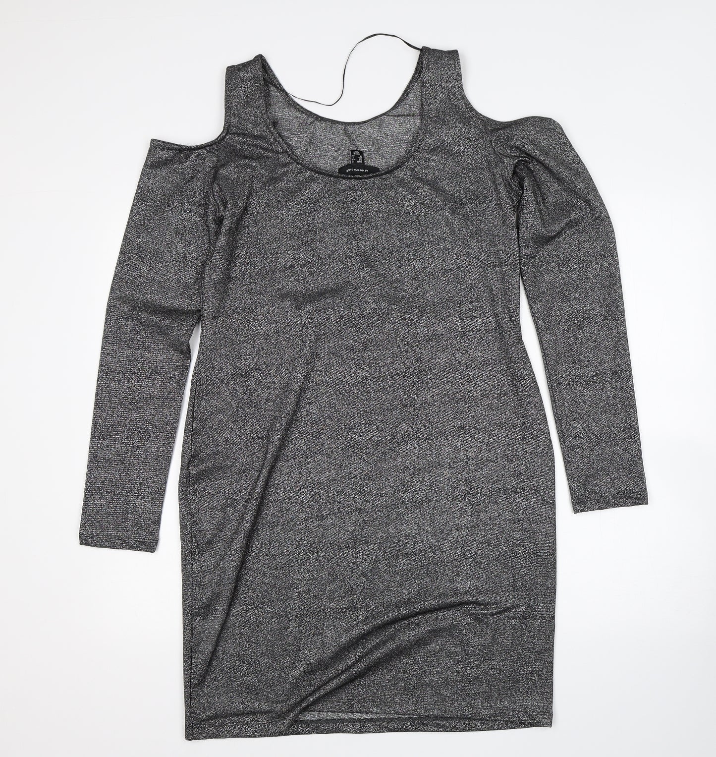 Atmosphere Womens Silver   Pencil Dress  Size 16