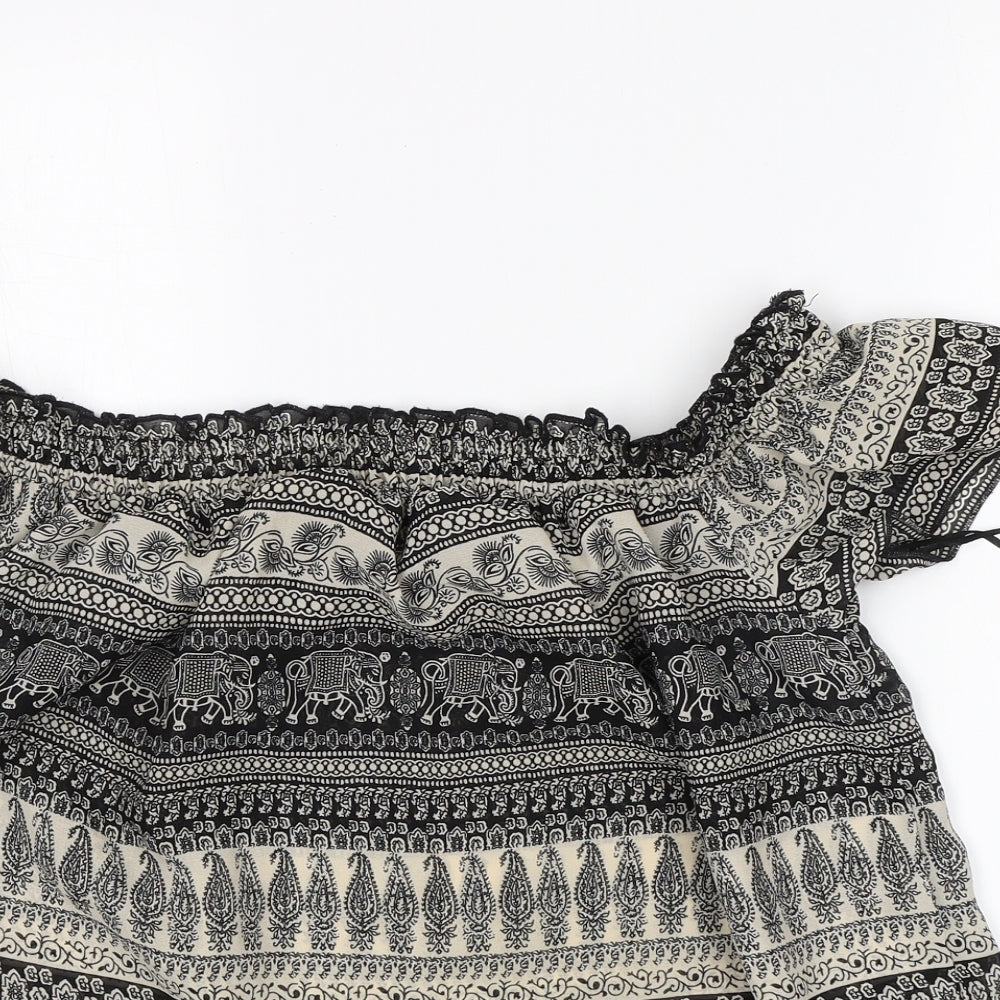 Atmosphere Womens Multicoloured Paisley  Basic Blouse Size 14