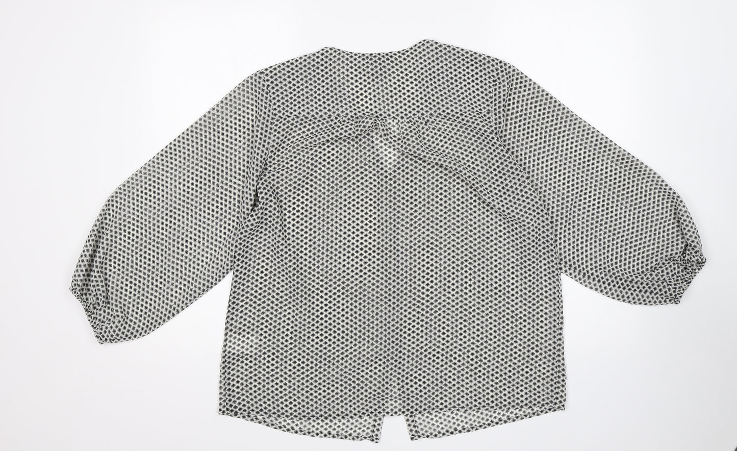 H&M Womens Multicoloured Polka Dot  Basic Blouse Size 8