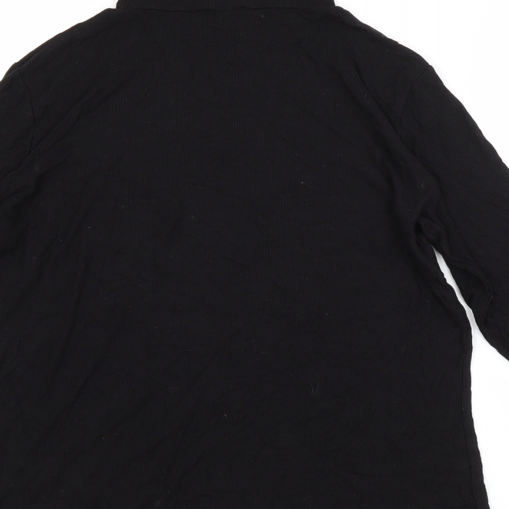 Atmosphere Womens Black   Basic T-Shirt Size 20