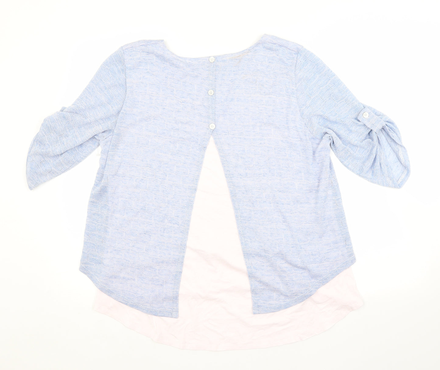 Saloos Womens Blue   Basic Blouse Size 16