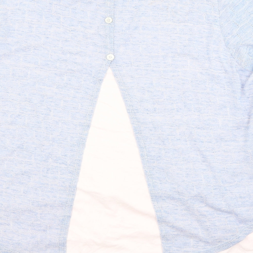 Saloos Womens Blue   Basic Blouse Size 16