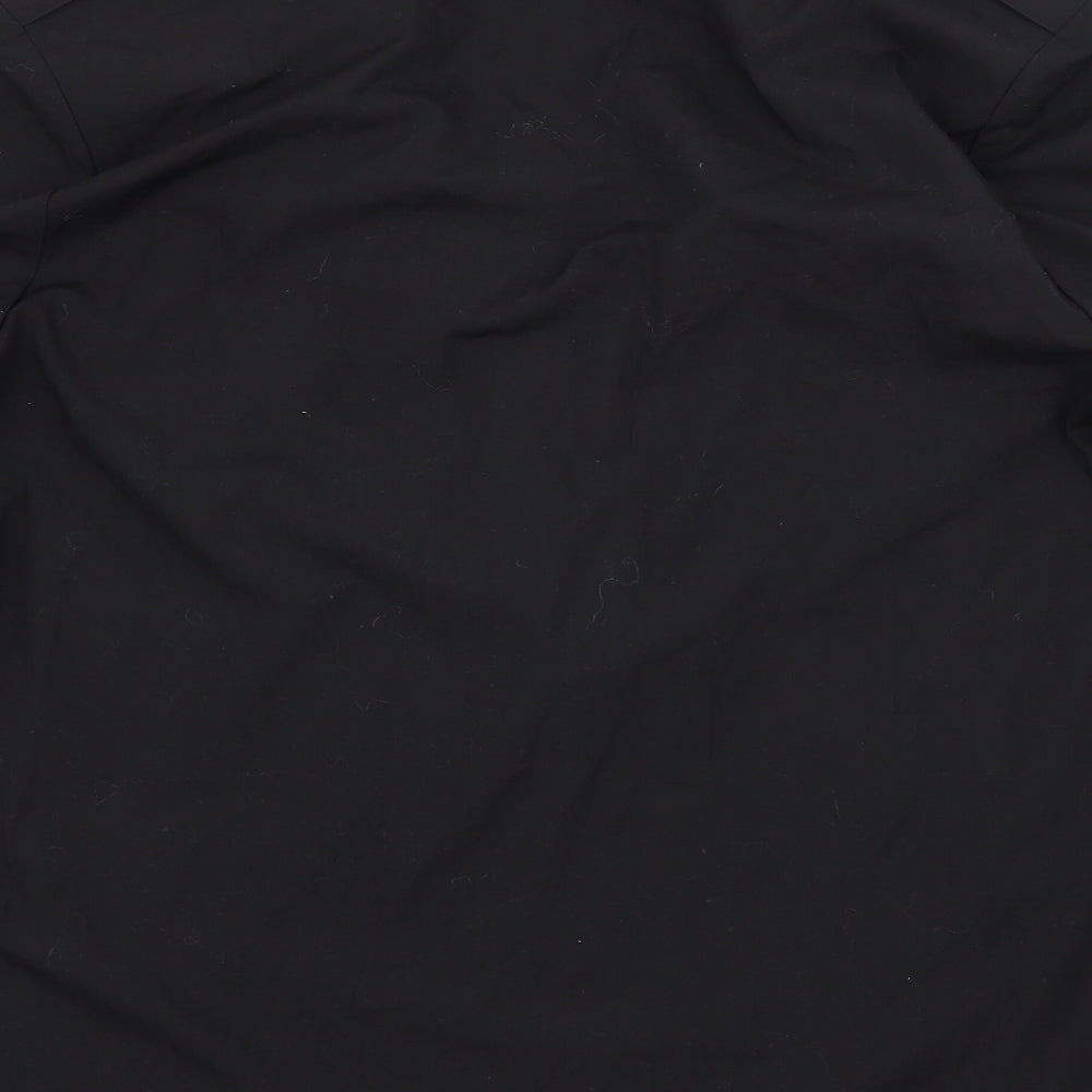 PLANET Womens Black   Basic Button-Up Size 12