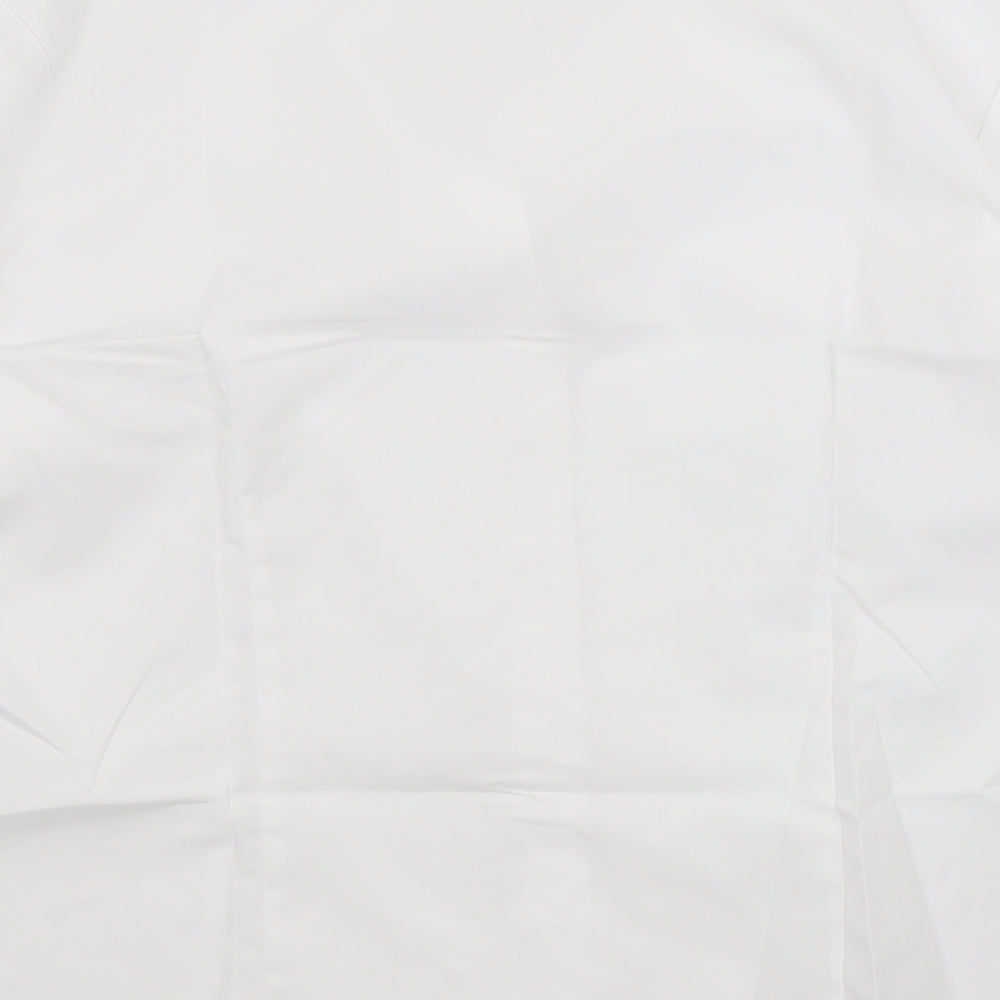 DISLEY Womens White   Basic Button-Up Size 14