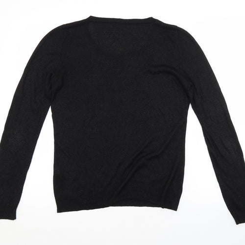 La Redoute Womens Black   Pullover Jumper Size 8