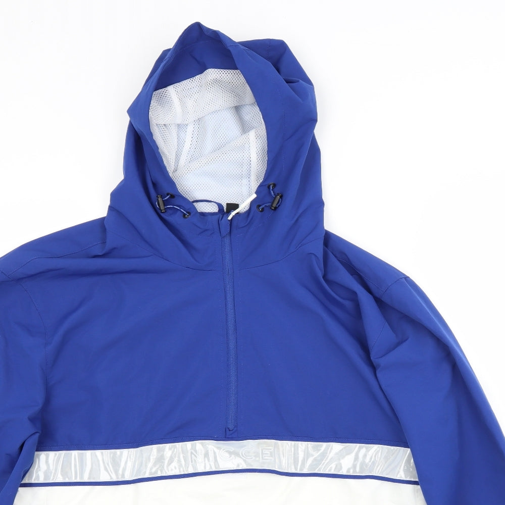 NICCE Mens Blue   Full Zip Hoodie Size L