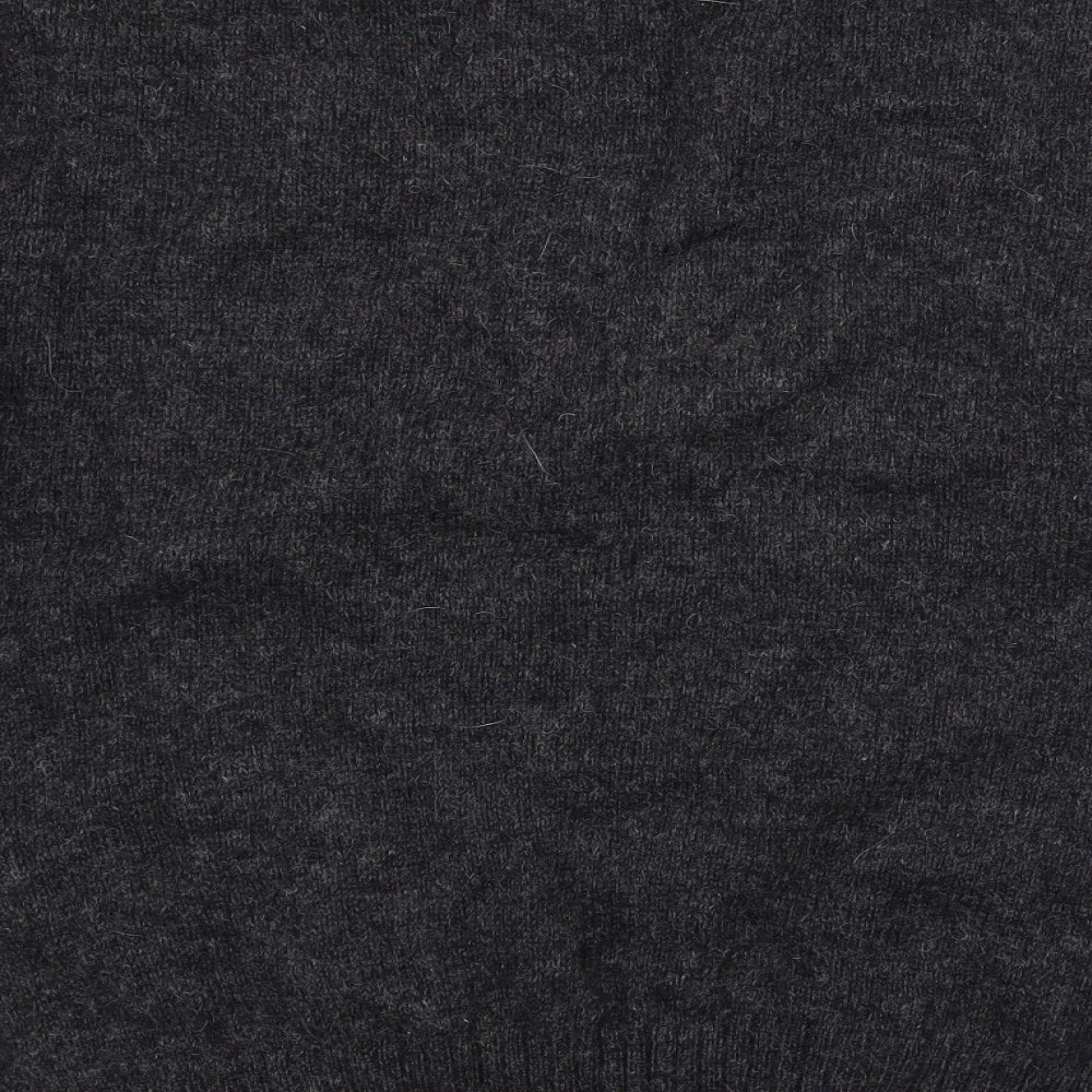 Preworn Mens Grey Argyle/Diamond  Pullover Jumper Size L