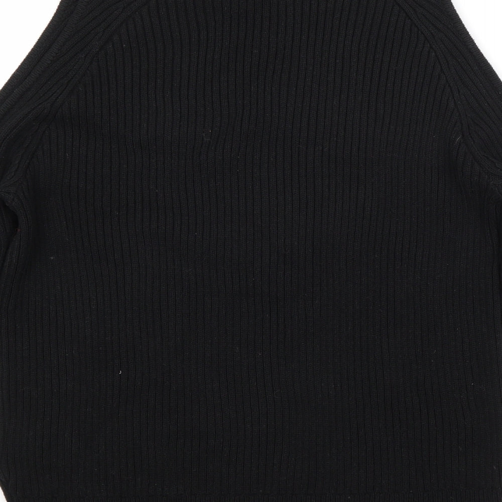 H&M Womens Black   Pullover Jumper Size S