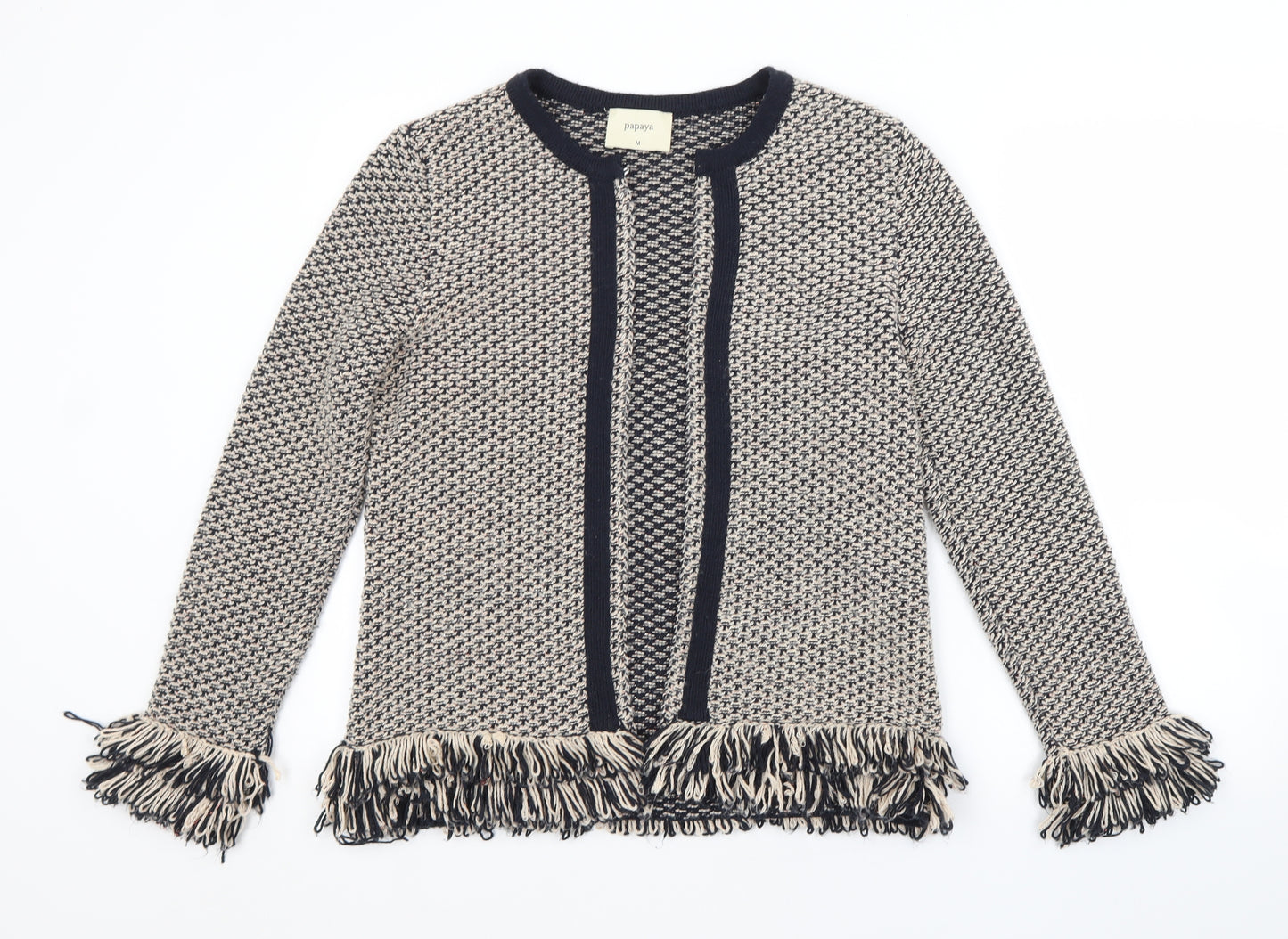 Papaya Womens Multicoloured   Cardigan Jumper Size M