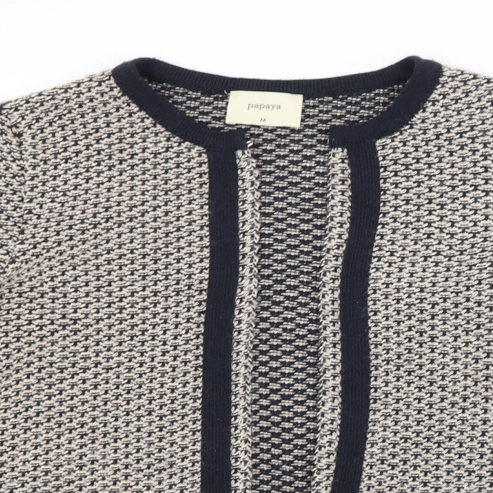 Papaya Womens Multicoloured   Cardigan Jumper Size M