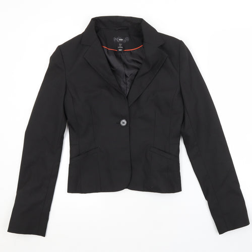 H&M Womens Black   Jacket Blazer Size 6