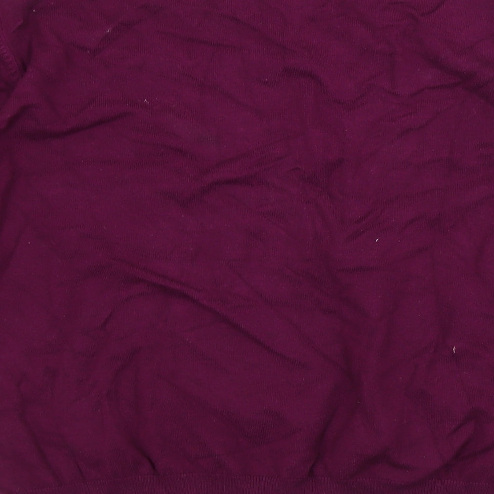 Annabelle Womens Purple   Pullover Jumper Size L