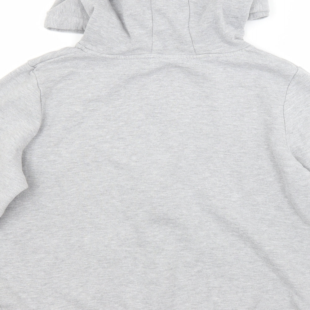 Primark Womens Grey   Full Zip Hoodie Size 14