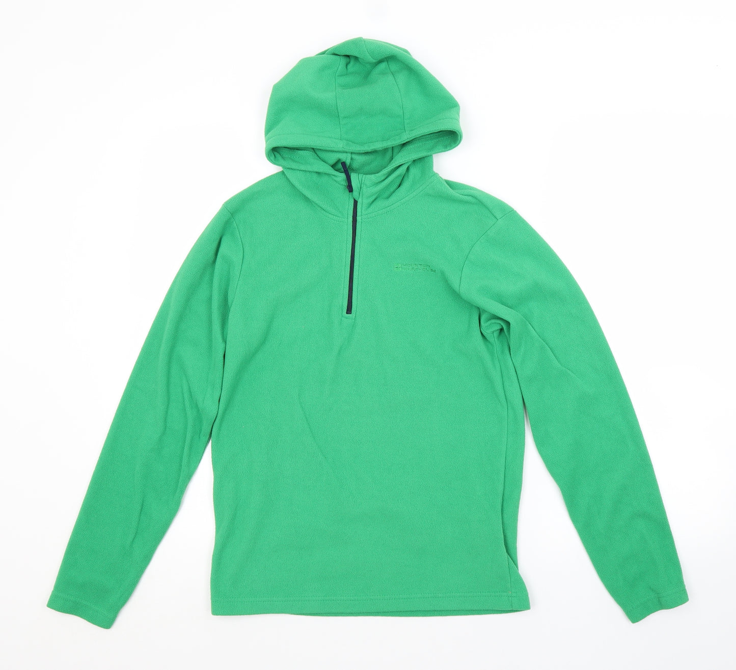 Mountain Warehouse Boys Green   Pullover Hoodie Size 11-12 Years