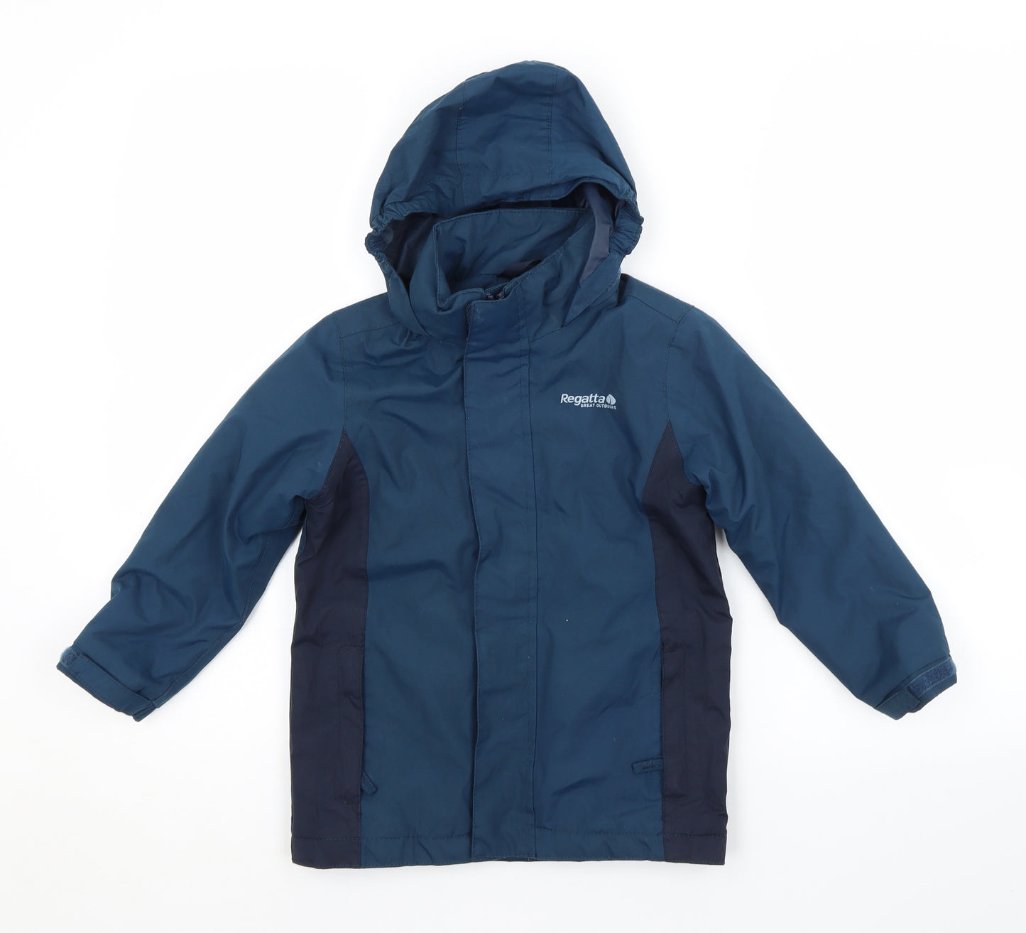 Regatta Boys Blue   Basic Coat Coat Size 3-4 Years