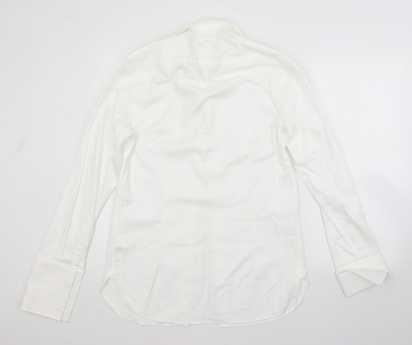 Hammond Mens White    Dress Shirt Size 14.5