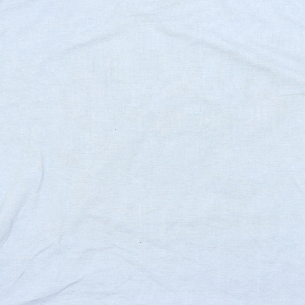 Primark Womens Blue   Basic T-Shirt Size 10  - STITCH DISNEY